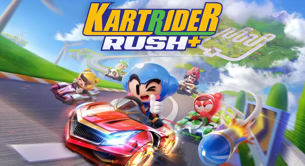 افضل العاب السيارات للايفون / لعبة Kart Rider Rush + /