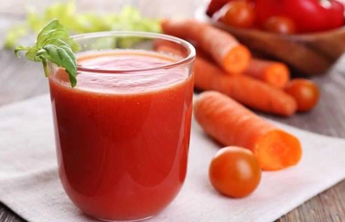 وصفة Carrots والطماطم للتنحيف