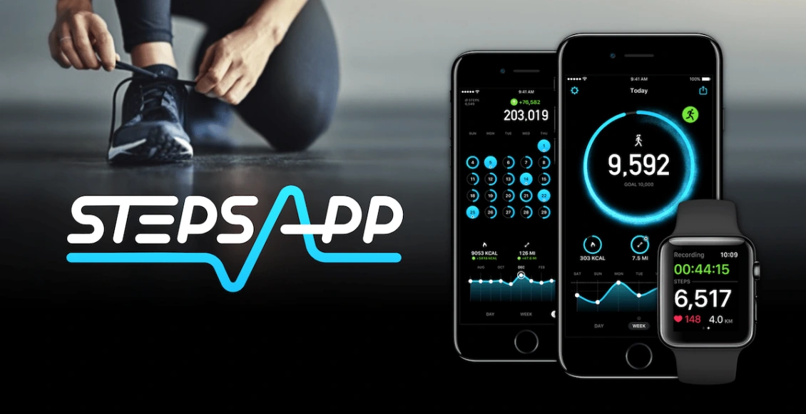 برنامج StepsApp أفضل برنامج لحساب مسافة المشي بدون نت