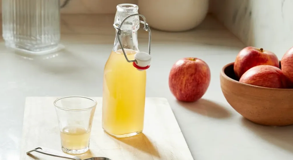 طريقة شرب خل التفاح مع الماء