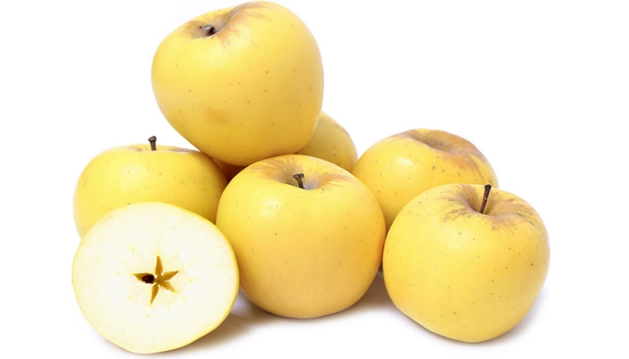 القيمة الغذائية في التفاح الأصفر