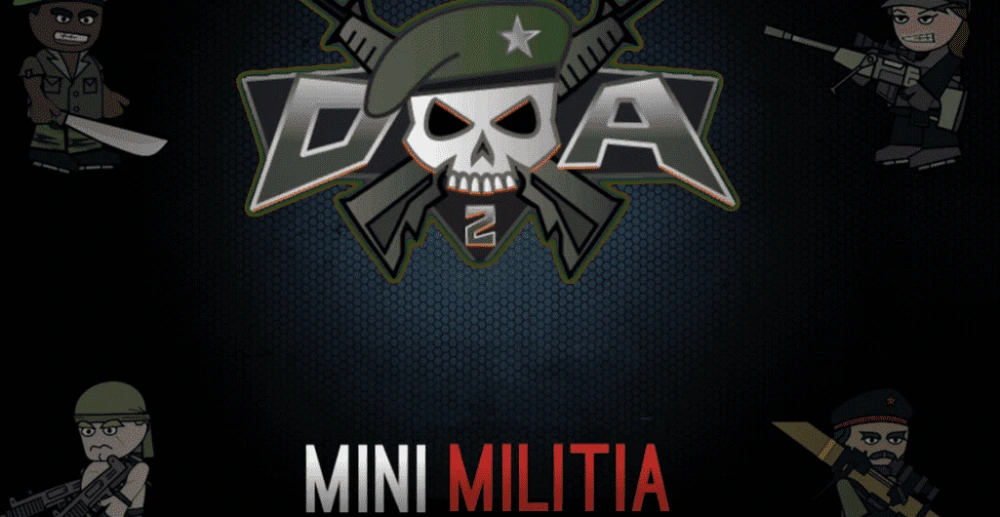 العاب اون لاين للاندرويد / لعبة Mini Militia Army Doodle 2 /