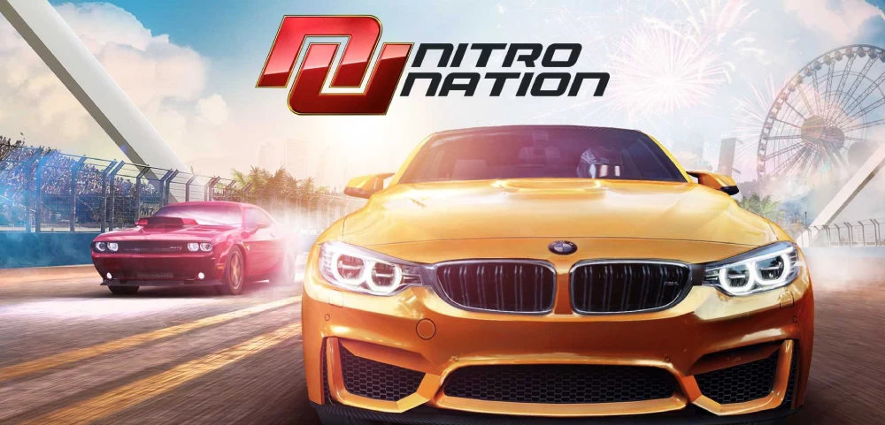 افضل العاب السيارات للاندرويد / لعبة Nitro Nation Drag & Drift /