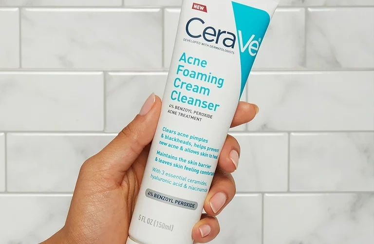 Cerave Acne Foaming Cream Wash 4% & 10%