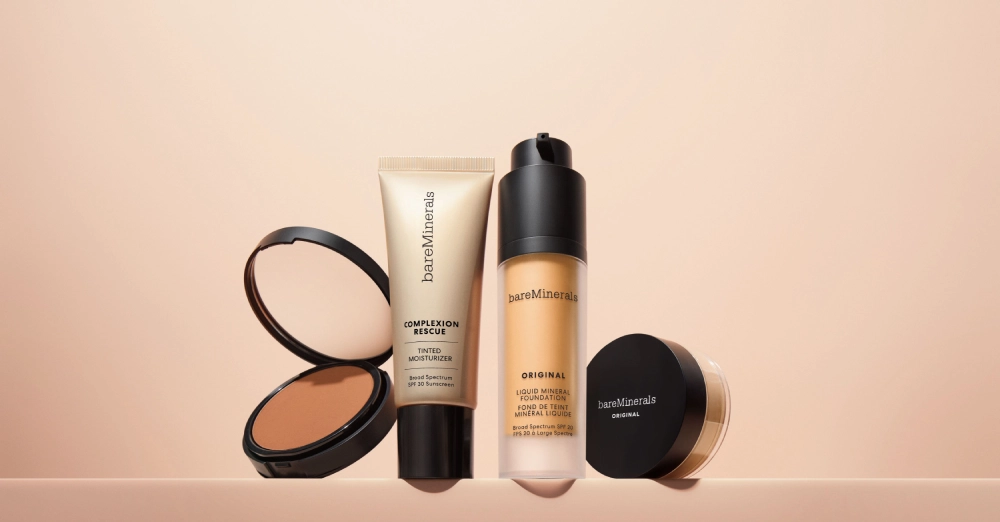 افضل ماركات المكياج مثل ماركة بير مينيرلز Bare Minerals