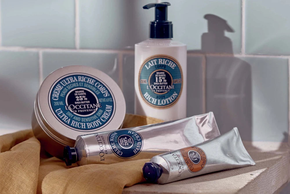 كريمات تشقق القدمين مثل لوسيتان 15% شيا بتر فوت كريم L’Occitane 15% Shea Butter Foot Cream