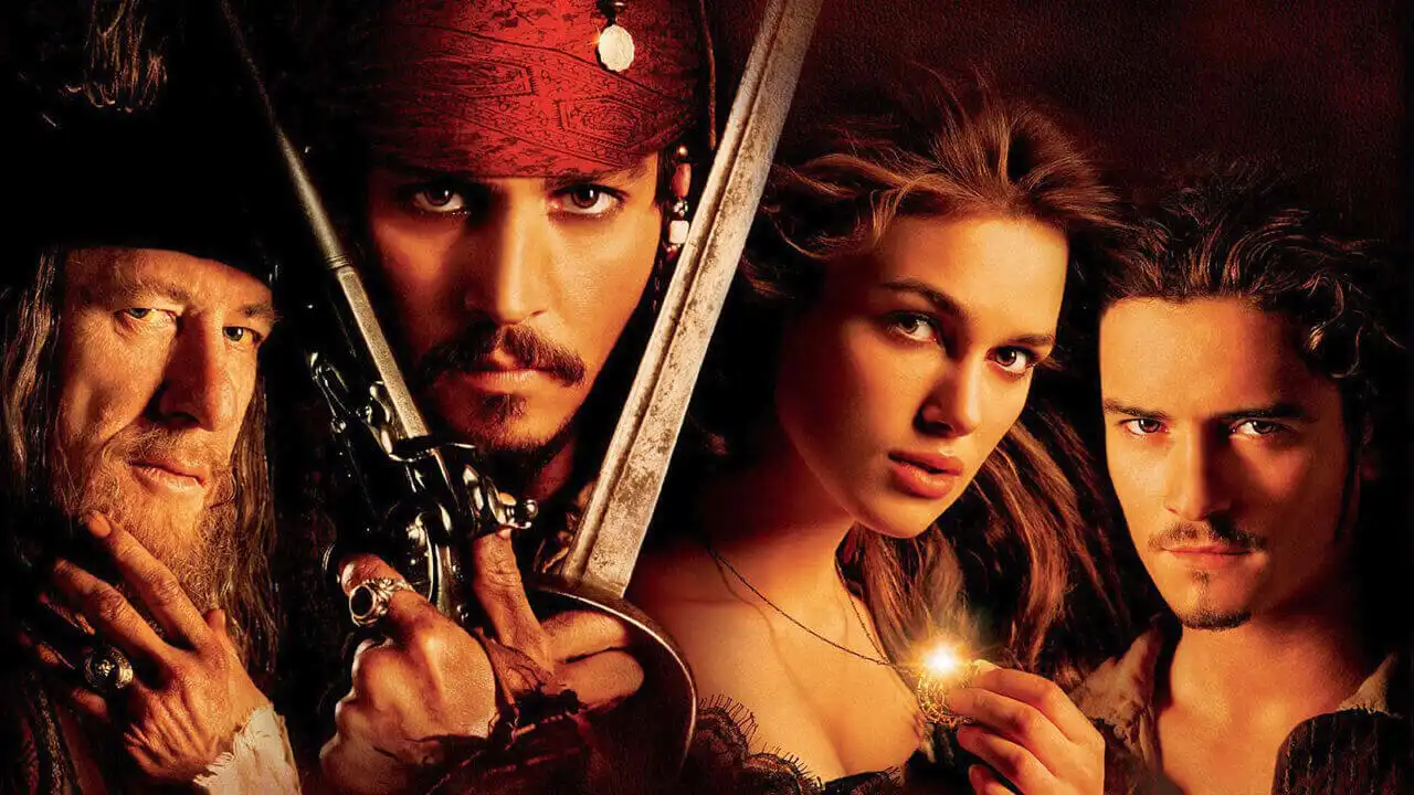 فيلم قراصنة الكاريبي ج1 Pirates of the Caribbean 2003 من أفلام مغامرة