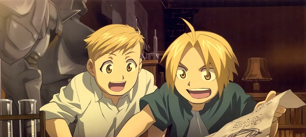 مسلسل الكيميائي المعدني الكامل (الخيميائي الفولاذي): الإخوة Fullmetal Alchemist: Brotherhood