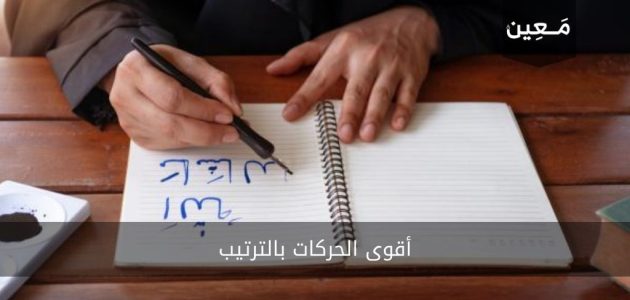 أقوى الحركات بالترتيب مع تبيان أهميتها في اللغة العربية