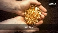 ماهو التبر وهل التبر هو نفسه الذهب؟